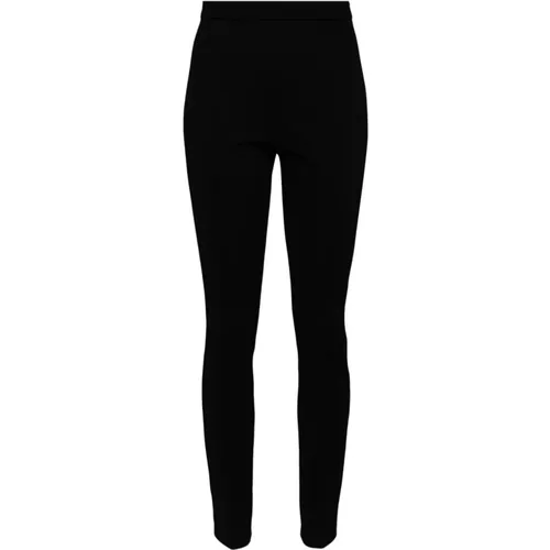 Schwarze Stylische Hose , Damen, Größe: 2XS - Moncler - Modalova