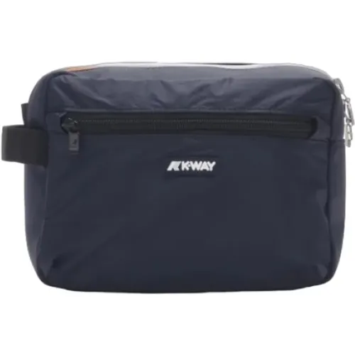 Stylish Men`s Toilet Bag with Multifunctional Compartments , male, Sizes: ONE SIZE - K-way - Modalova