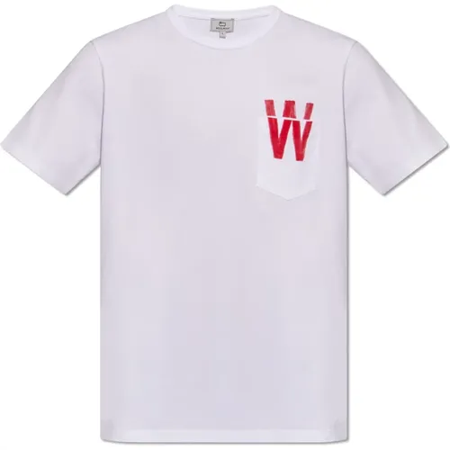 Bedrucktes T-Shirt Woolrich - Woolrich - Modalova