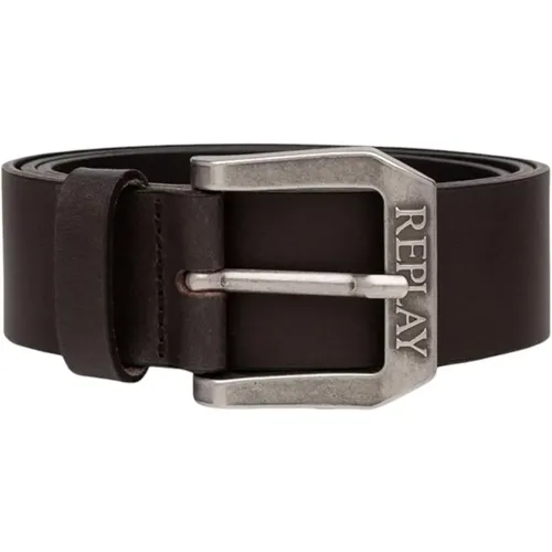 Stylish Belt for Men and Women , male, Sizes: 110 CM, 105 CM, 85 CM, 95 CM, 90 CM, 100 CM - Replay - Modalova