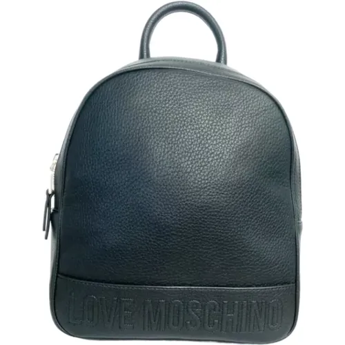 Stylish Women's Backpack, Synthetic Leather , female, Sizes: ONE SIZE - Love Moschino - Modalova