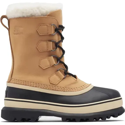 Buff Caribou Winter Boots , female, Sizes: 2 UK, 3 UK, 4 1/2 UK, 5 UK, 5 1/2 UK - Sorel - Modalova