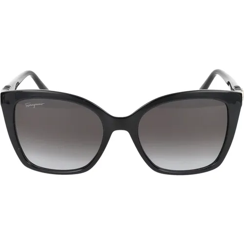 Stylische Sonnenbrille SF1026S,Perle Karamell/Hellbraune Sonnenbrille,Sonnenbrille - Salvatore Ferragamo - Modalova