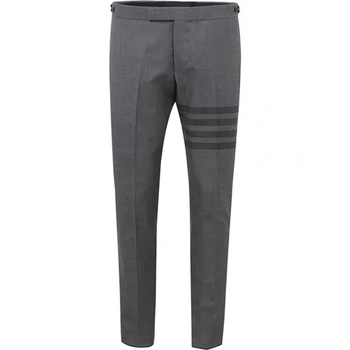 Elegant Suit Trousers for Men , male, Sizes: L - Thom Browne - Modalova