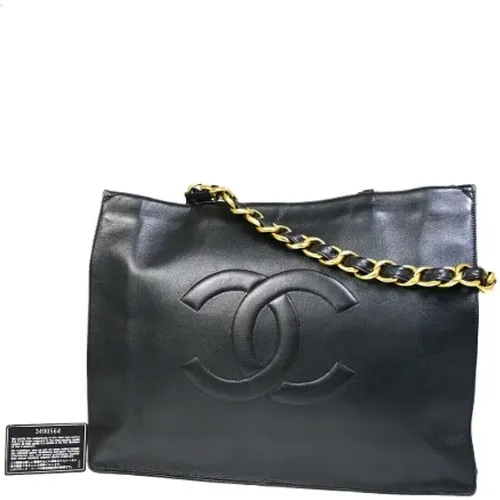 Pre-owned Leather totes , female, Sizes: ONE SIZE - Chanel Vintage - Modalova