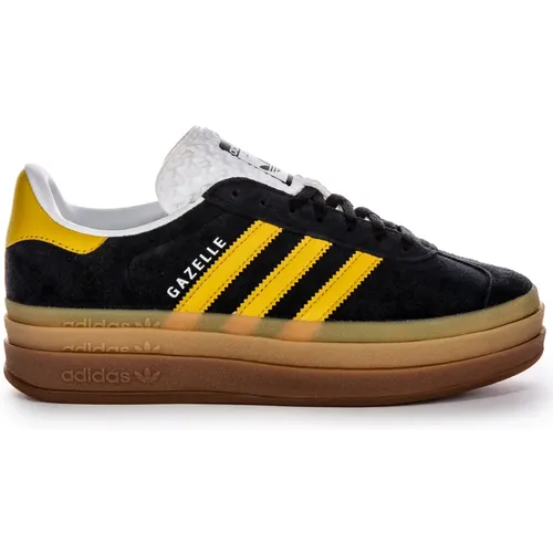 Bold Gazelle Yellow Women Sneakers , female, Sizes: 3 1/3 UK, 3 2/3 UK, 5 2/3 UK, 8 1/3 UK, 7 UK, 5 UK, 7 2/3 UK, 6 1/3 UK, 3 UK - Adidas - Modalova