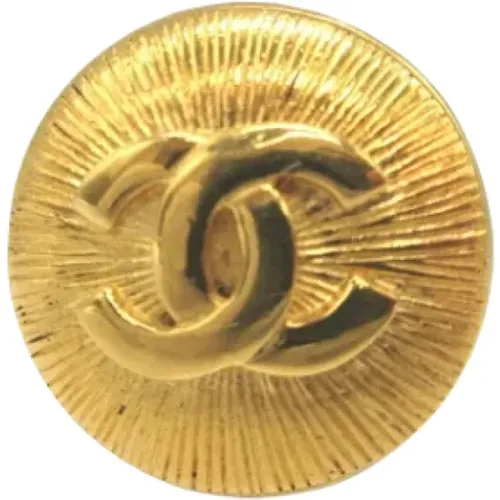 Pre-owned Metal brooches , female, Sizes: ONE SIZE - Chanel Vintage - Modalova