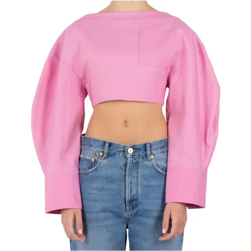 Rosa Wollseidenbluse Jacquemus - Jacquemus - Modalova