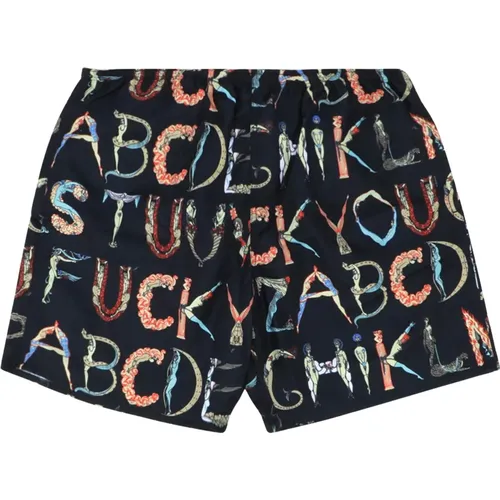 Alphabet Wasser Shorts Limited Edition , Herren, Größe: S - Supreme - Modalova