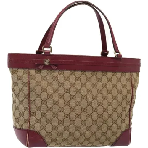 Pre-owned Canvas shoulder-bags , female, Sizes: ONE SIZE - Gucci Vintage - Modalova