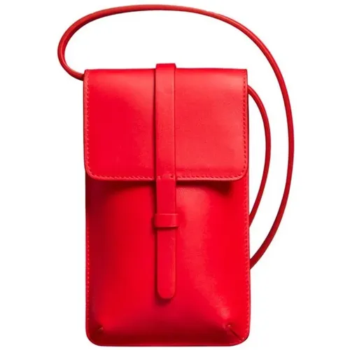 Smartphone-Tasche Léonore rot , Damen, Größe: ONE Size - Ines De La Fressange Paris - Modalova