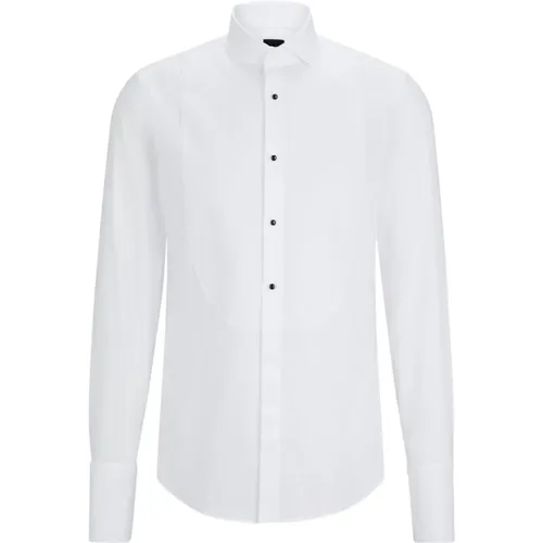 Mens Casual Cotton Shirt , male, Sizes: L, 4XL, 3XL, 2XL, M, S - Boss - Modalova