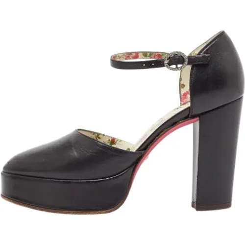 Pre-owned Leder heels Gucci Vintage - Gucci Vintage - Modalova