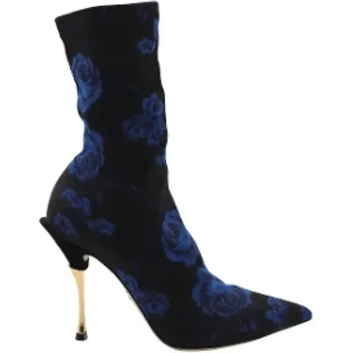 Pre-owned Fabric boots , female, Sizes: 3 1/2 UK - Dolce & Gabbana Pre-owned - Modalova