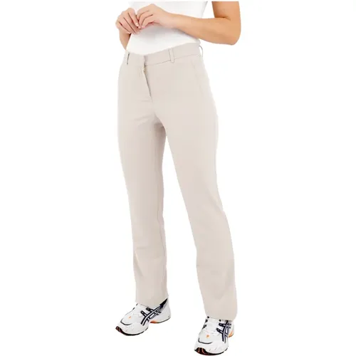 Slim Fit Elastic Waist Pants , female, Sizes: M - 2-Biz - Modalova