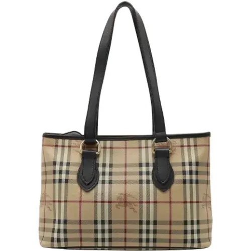 Pre-owned Canvas totes , female, Sizes: ONE SIZE - Burberry Vintage - Modalova