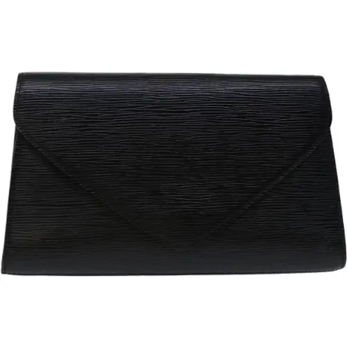 Pre-owned Leather clutches , female, Sizes: ONE SIZE - Louis Vuitton Vintage - Modalova