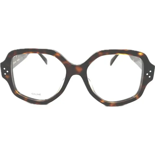 Stilvolle große Brillengestelle mit Punkten , Damen, Größe: 53 MM - Celine - Modalova