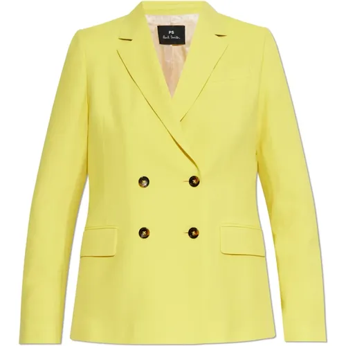 Doppelreihiger Blazer , Damen, Größe: 2XS - PS By Paul Smith - Modalova