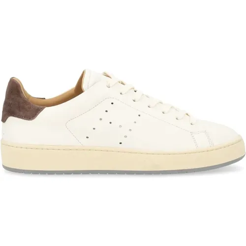 Laced Sneakers with H Pattern Holes , male, Sizes: 11 UK, 6 UK, 7 1/2 UK, 10 UK, 9 UK, 8 UK, 9 1/2 UK, 7 UK, 8 1/2 UK - Hogan - Modalova