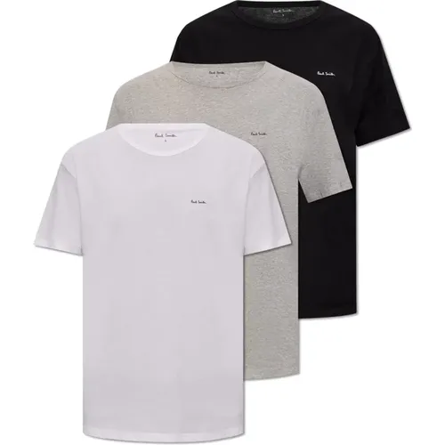 T-Shirt Dreierpack , Herren, Größe: 2XL - Paul Smith - Modalova