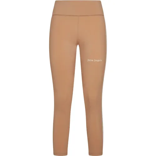 Training Track Leggings , female, Sizes: S - Palm Angels - Modalova