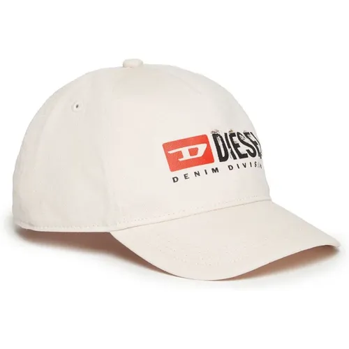 Distressed Logo Baseball Cap , male, Sizes: L - Diesel - Modalova