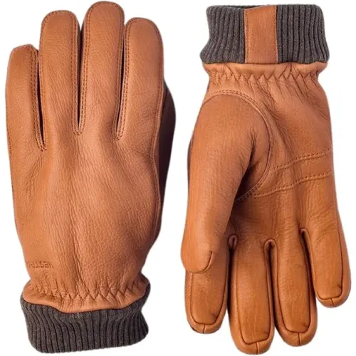 Deerskin Cork Handschuhe , Herren, Größe: 9 IN - Hestra - Modalova