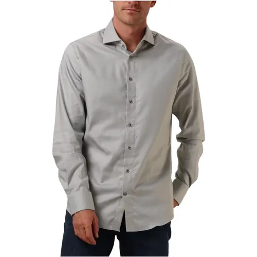 Grünes Cutaway Hemd für Herren , Herren, Größe: 4XL - Profuomo - Modalova