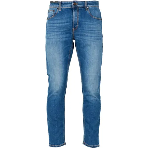 Stretch Denim Jeans Tapered Fit - PT Torino - Modalova