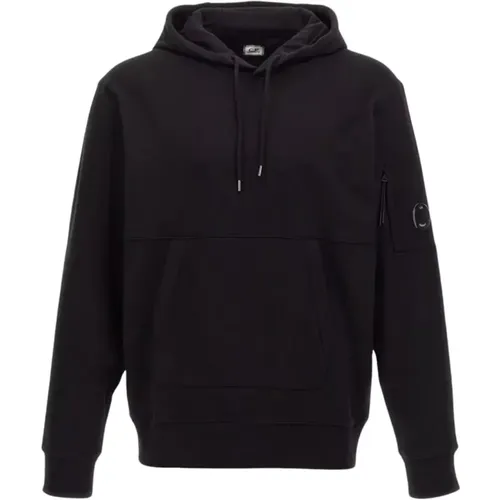 Diagonal Raised Fleece Hoodie , male, Sizes: M, L, S, XL - C.P. Company - Modalova