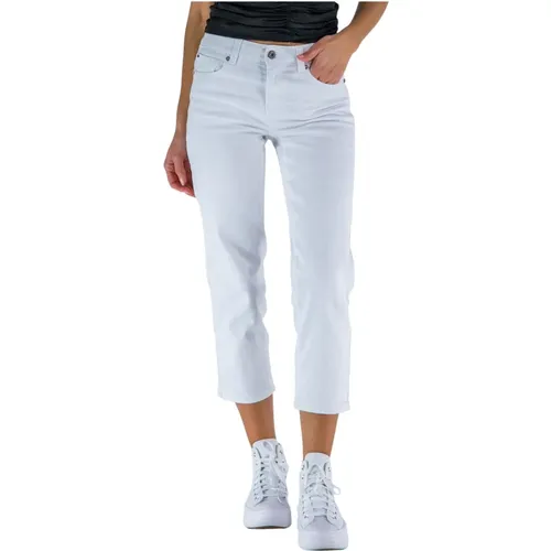 Cropped Jeans , female, Sizes: W30 - Fracomina - Modalova