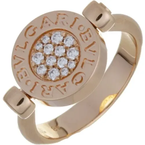 Pre-owned Rose Gold rings , female, Sizes: ONE SIZE - Bvlgari Vintage - Modalova