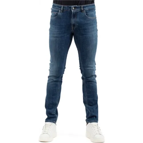 Herren Denim Jeans , Herren, Größe: W31 - Fay - Modalova