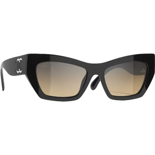 Ch5527 C501W1 Sunglasses , female, Sizes: 54 MM - Chanel - Modalova