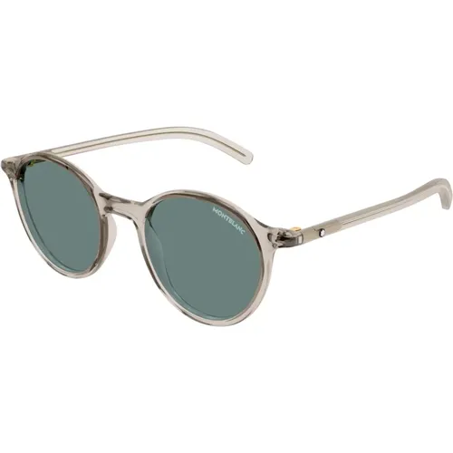 Stilvolle Sonnenbrille in Schwarz,Stylische Sonnenbrille Mb0324S Farbe 001,Sonnenbrille Mb0324S Farbcode 002,Stylische Sonnenbrille Mb0324S Farbe 003 - Montblanc - Modalova