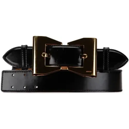 Pre-owned Leather belts , female, Sizes: ONE SIZE - Gucci Vintage - Modalova