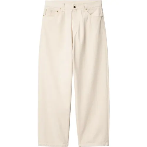 Natürlich gespülte Derby Pant Walker Twill - Carhartt WIP - Modalova