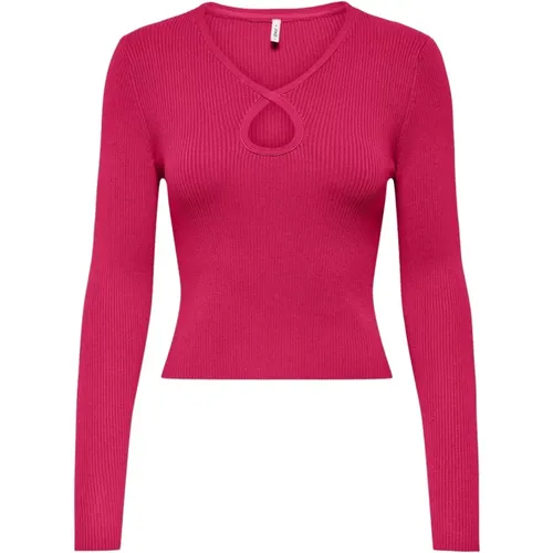 Stylish Knitwear Collection , female, Sizes: S, XS, L, M - Only - Modalova