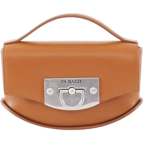Swing Mini Leather Bag , female, Sizes: ONE SIZE - Durazzi Milano - Modalova