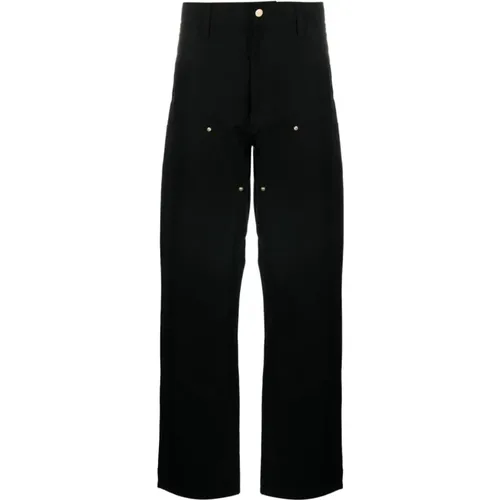 Cotton Trousers with Zipper and Pockets , male, Sizes: W30, W33, W34 - Carhartt WIP - Modalova