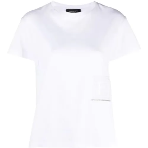 T-Shirts , Damen, Größe: XS - Fabiana Filippi - Modalova