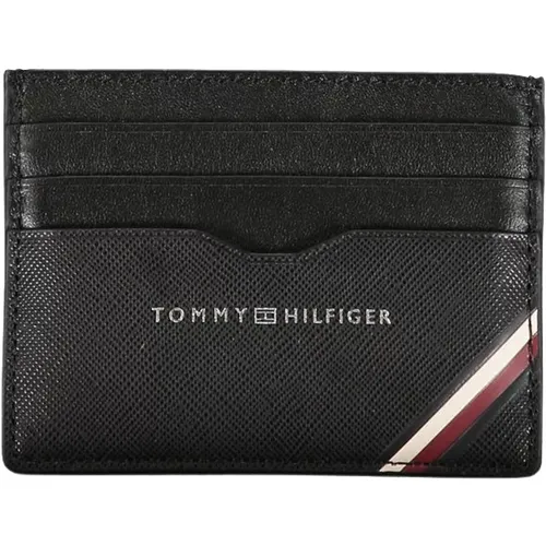 Leather Wallet , male, Sizes: ONE SIZE - Tommy Hilfiger - Modalova