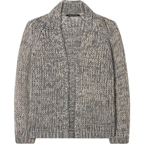 Bouclé-Cardigan mit Schalkragen - LUISA CERANO - Modalova