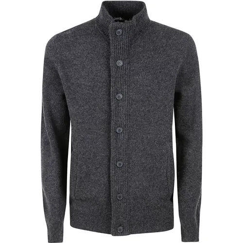 Essential Patch Zip Through Pullover , Herren, Größe: L - Barbour - Modalova