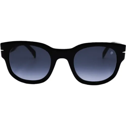 Rectangular Sungles , male, Sizes: 49 MM - Eyewear by David Beckham - Modalova