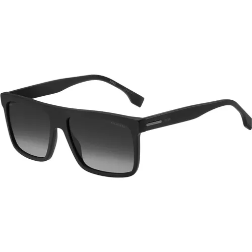 Matte /Grey Shaded Sunglasses - Hugo Boss - Modalova
