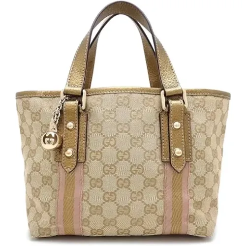 Pre-owned Canvas handbags , female, Sizes: ONE SIZE - Gucci Vintage - Modalova