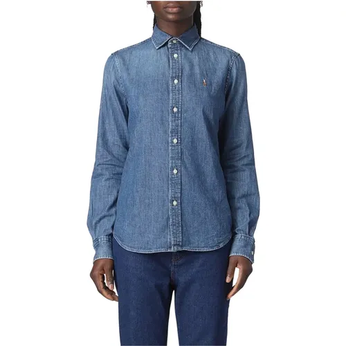 Timeless Denim Shirt for Women , female, Sizes: L - Polo Ralph Lauren - Modalova