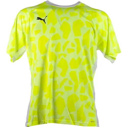 T-Shirt Teamliga Padel Grafik-Hemd , Herren, Größe: S - Puma - Modalova